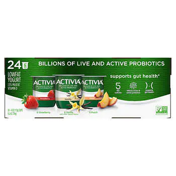 Activia Probiotic Yogurt Variety Pack
