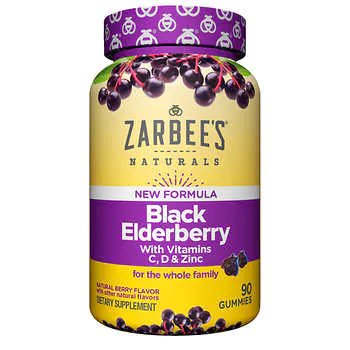 Zarbee's Black Elderberry Gummies