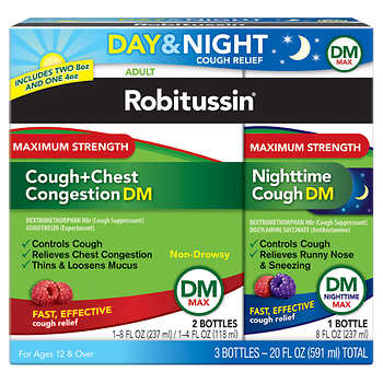 Robitussin DM Day & Night Cough Relief