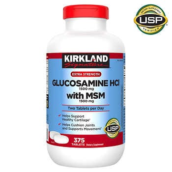 Kirkland Signature Glucosamine with MSM