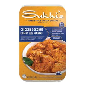 Sukhi’s Antibiotic-Free Chicken Coconut Curry with Mango