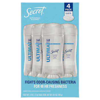 Secret Ultimate Protection Clear Gel Antiperspirant