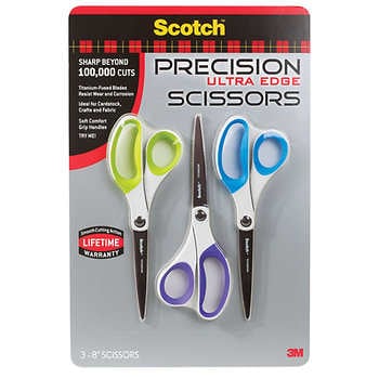 3M Scotch Precision Ultra Edge 8 inch Scissors