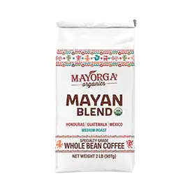 Mayorga Organics Mayan Blend Whole Bean Coffee