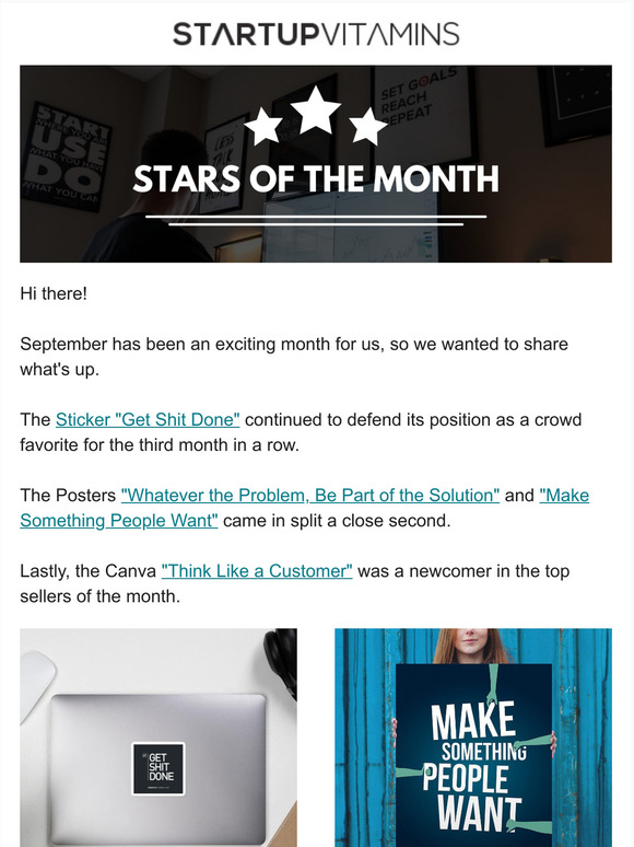 Stars of the Month