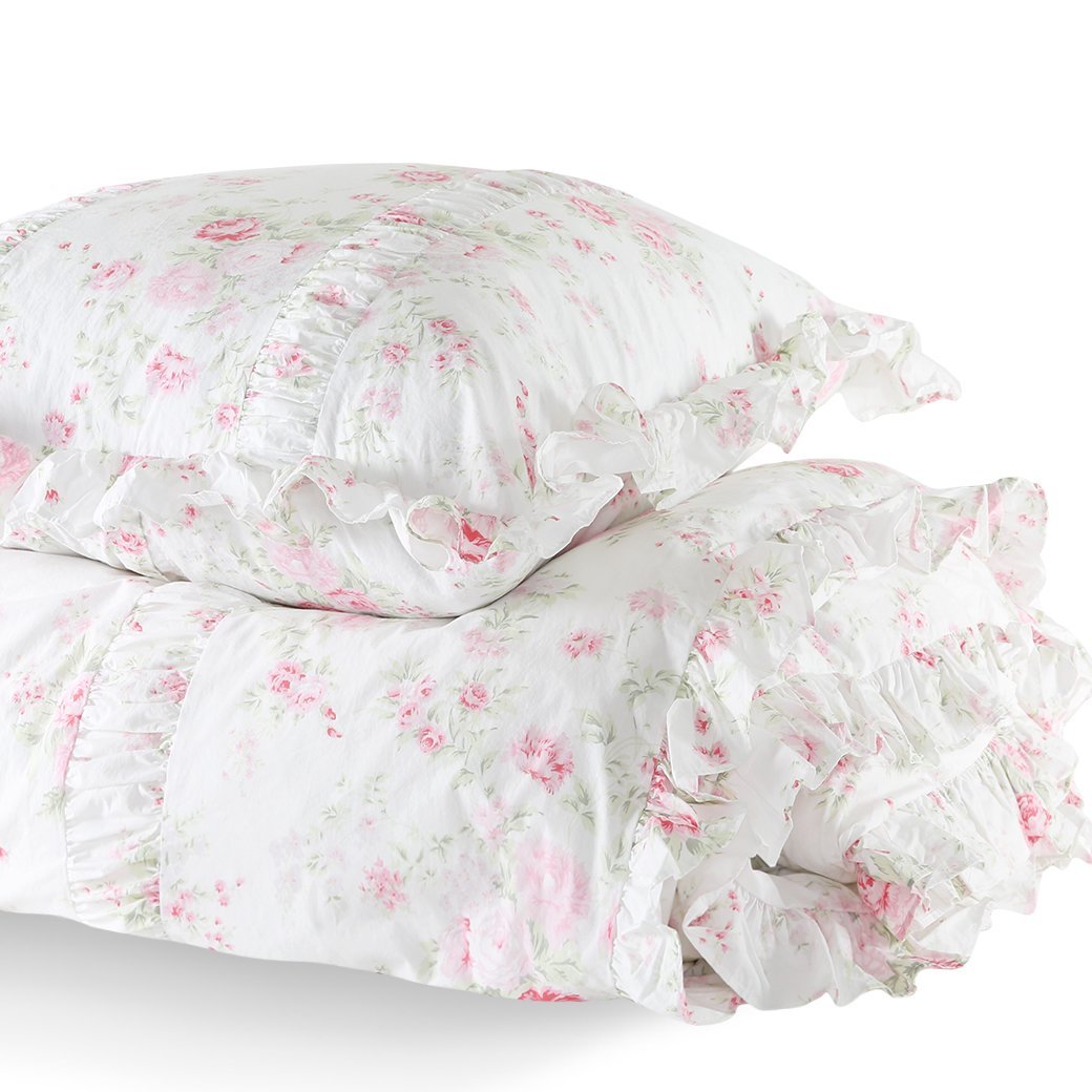 RACHEL ASHWELL SIMPLY Shabby Chic Polyester King Pink Sprinkles Sheet Set  $68.00 - PicClick