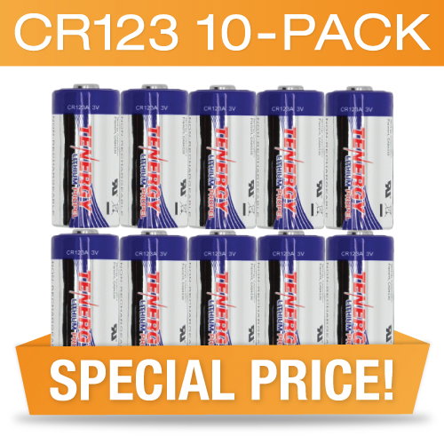 CR123 10-PACK!