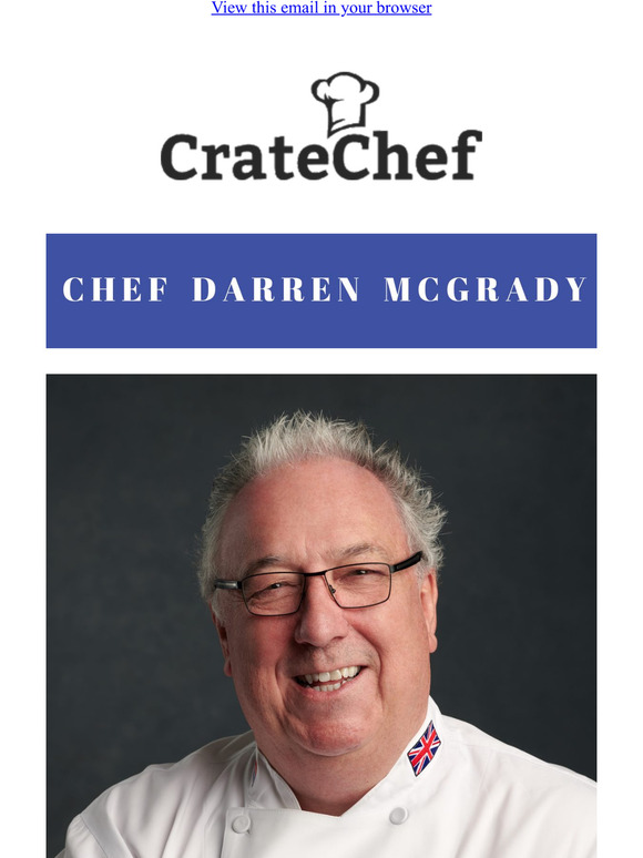 October Features Royal Chef Darren McGrady