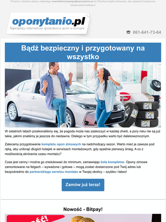 Bd bezpieczny i przygotowany na wszystko!
