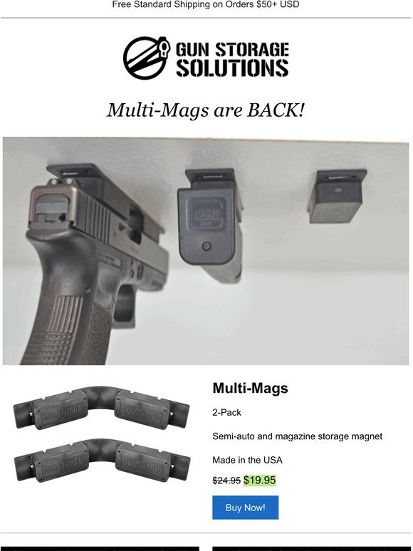 Multi-Mags Are BACK & At A Lower Price!