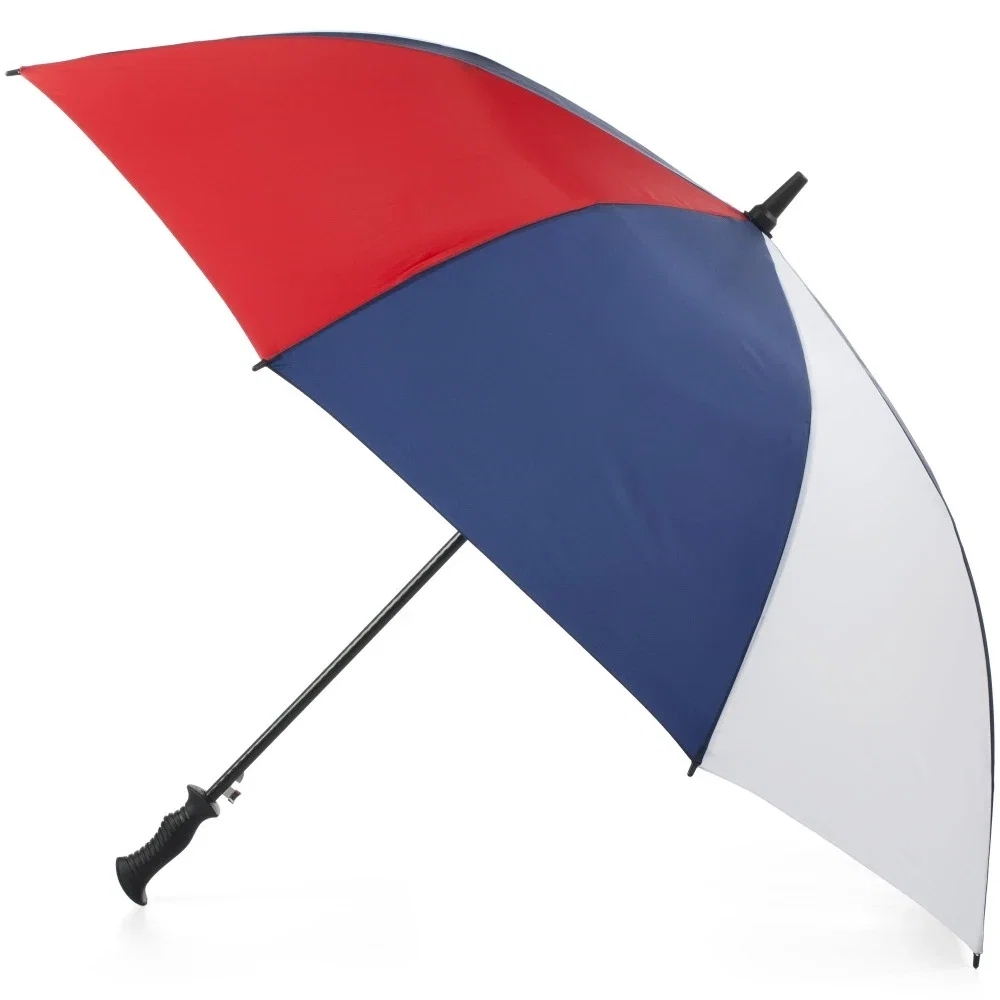 Image of SunGuard® Auto Open Golf Stick Umbrella with NeverWet®