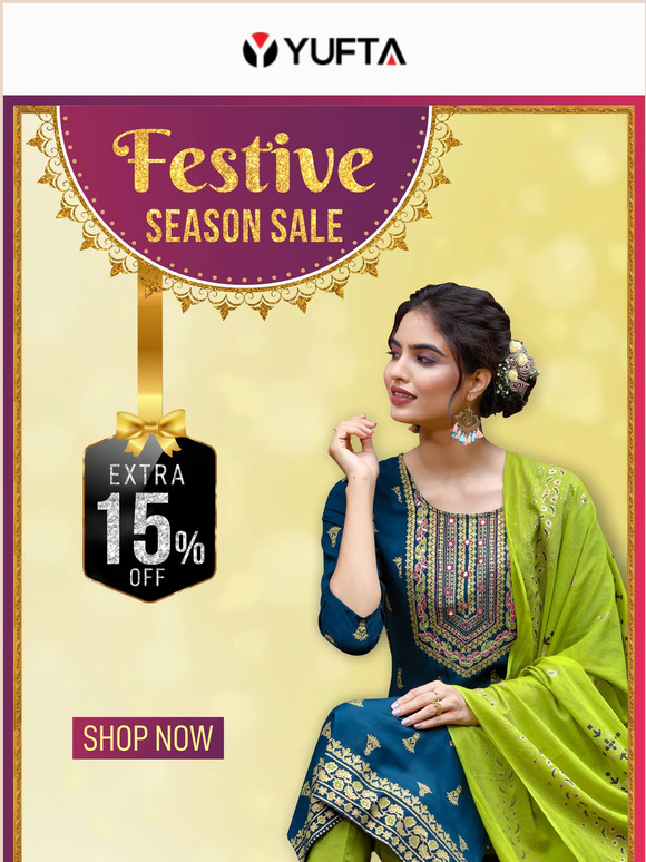 Discover this season glam new trendy collection at Yufta