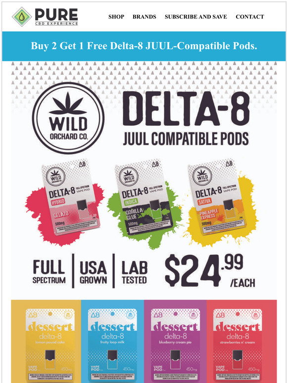 delta 8 juul pods Juul Wax Pods Juul Pods 8 Pack Case JUUL Virginia Tobacco Pods (4)