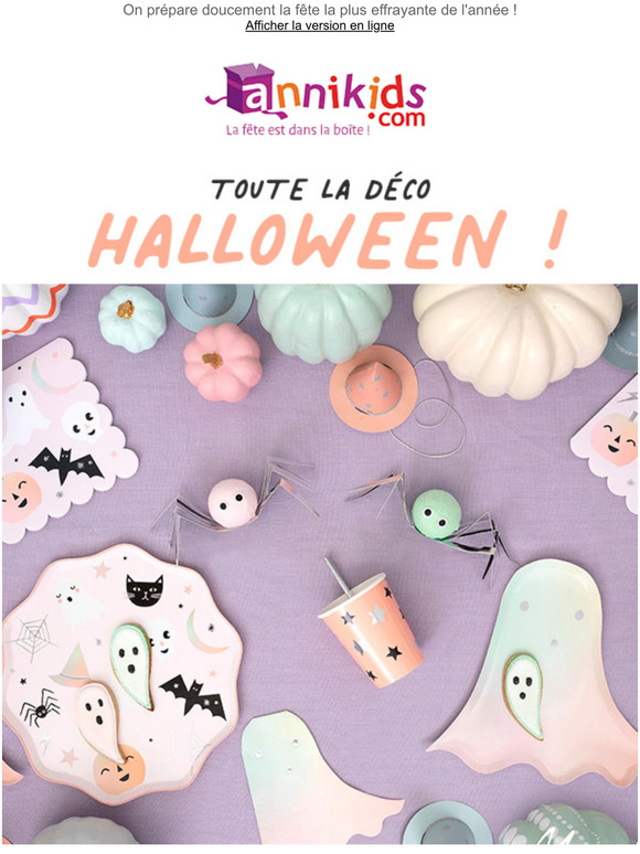 Prparons ensemble la dco d'Halloween !