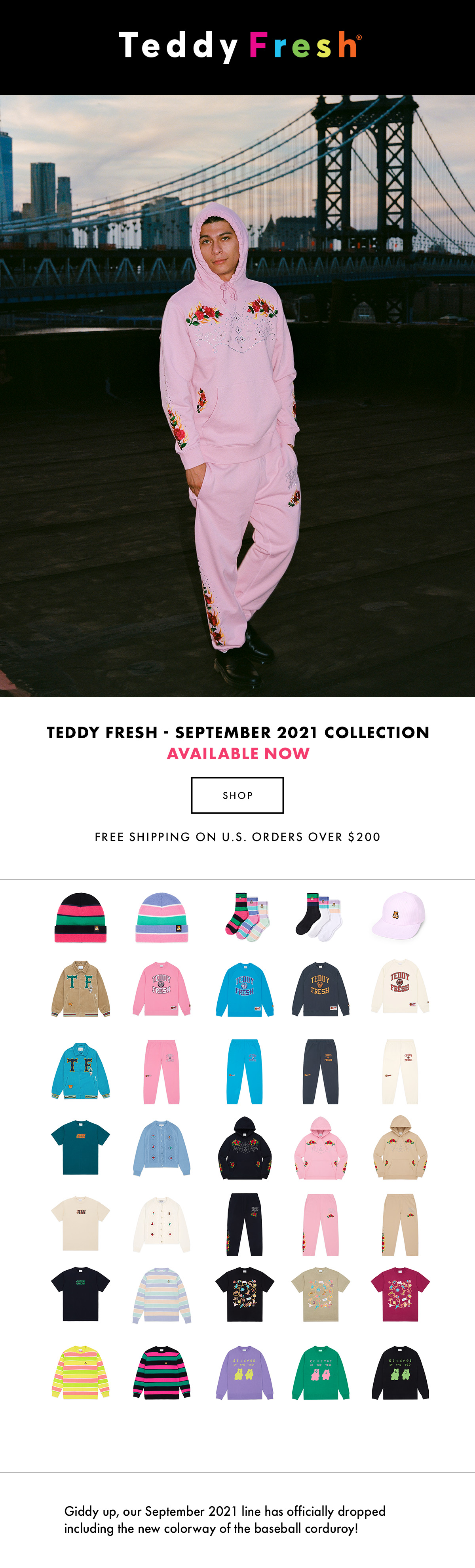 Teddy Fresh - Teddy Fresh April 2021 Collection available now!