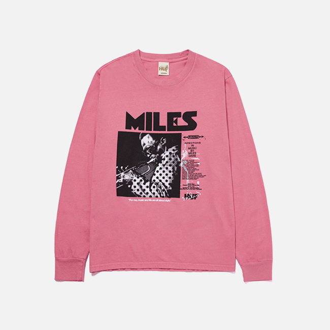 VOODOO WASHED LONG SLEEVE T SHIRT - MOBILE