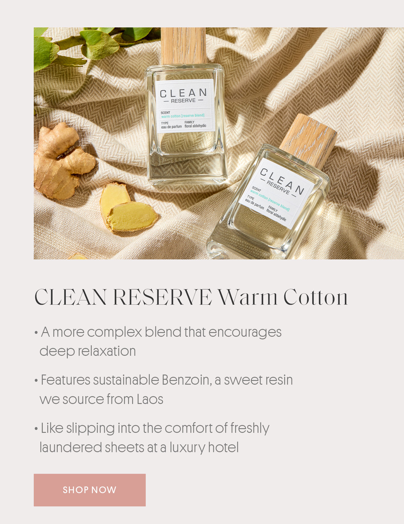 Clean warm cotton online reserve