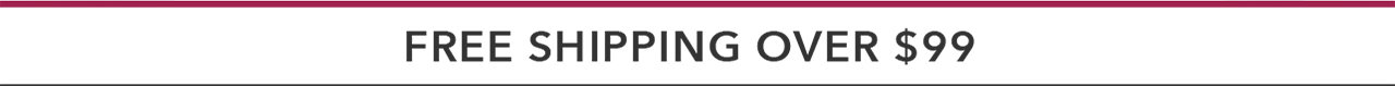 free shipping over $99