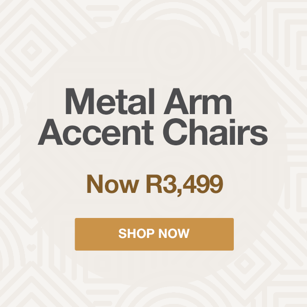 Metal Arm Accent Chairs
