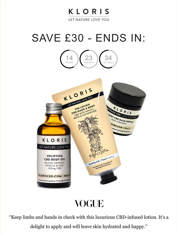 Ends Today: Save 30 on our Seasonal Bodycare Set