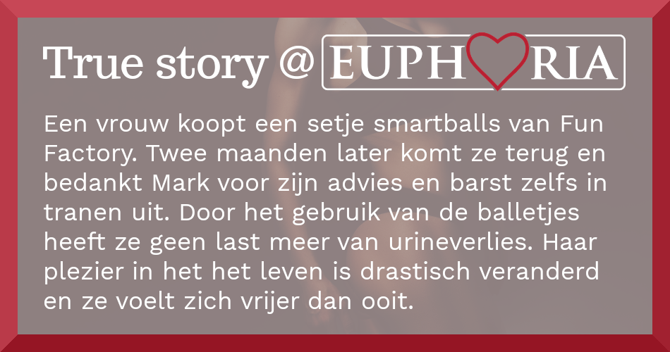 True Story @ Euphoria: Smartballs veranderen leven