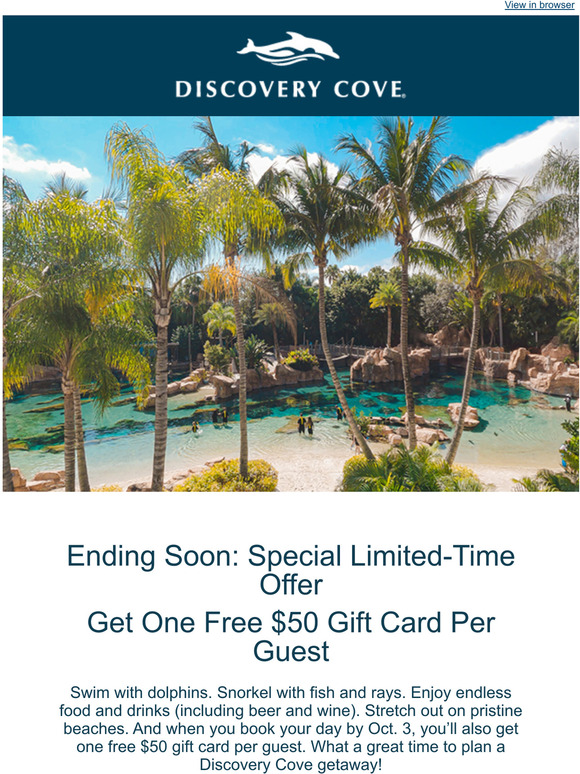 SeaWorld Parks: Enhance Your Getaway With a FREE $50 Gift Card Per ...