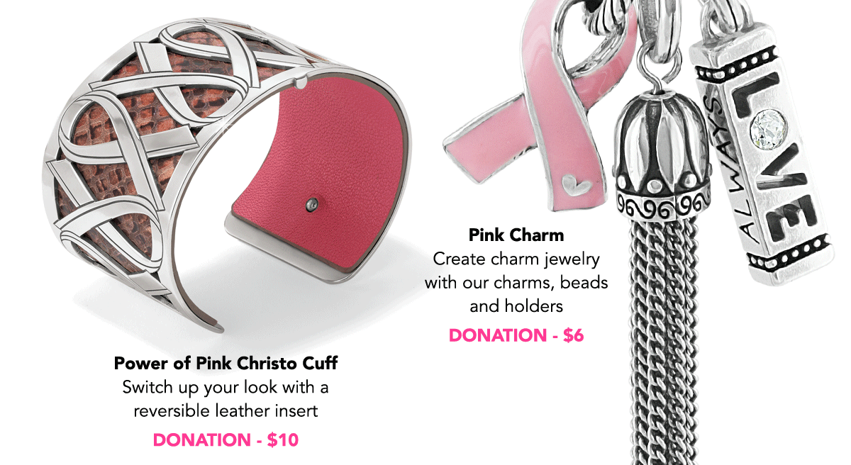 Brighton Introducing Our 2021 Power of Pink Bracelet Milled