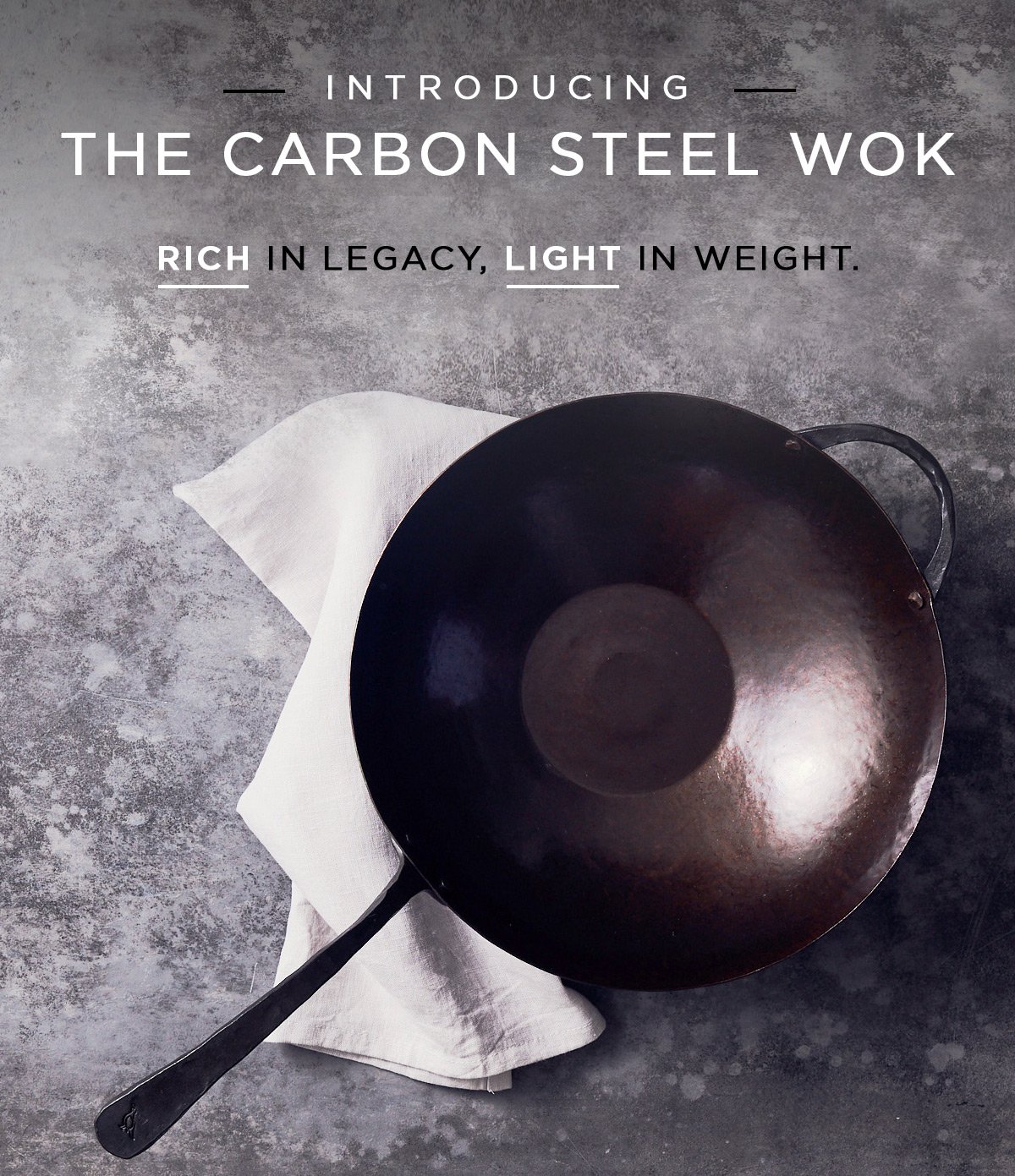 Smithey Carbon Steel Wok