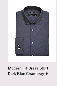 Pronto Uomo Big & Tall Men's Modern Fit Dress Shirt at Men's Wearhouse, Blue Check - Size: 17 1/2 36/37