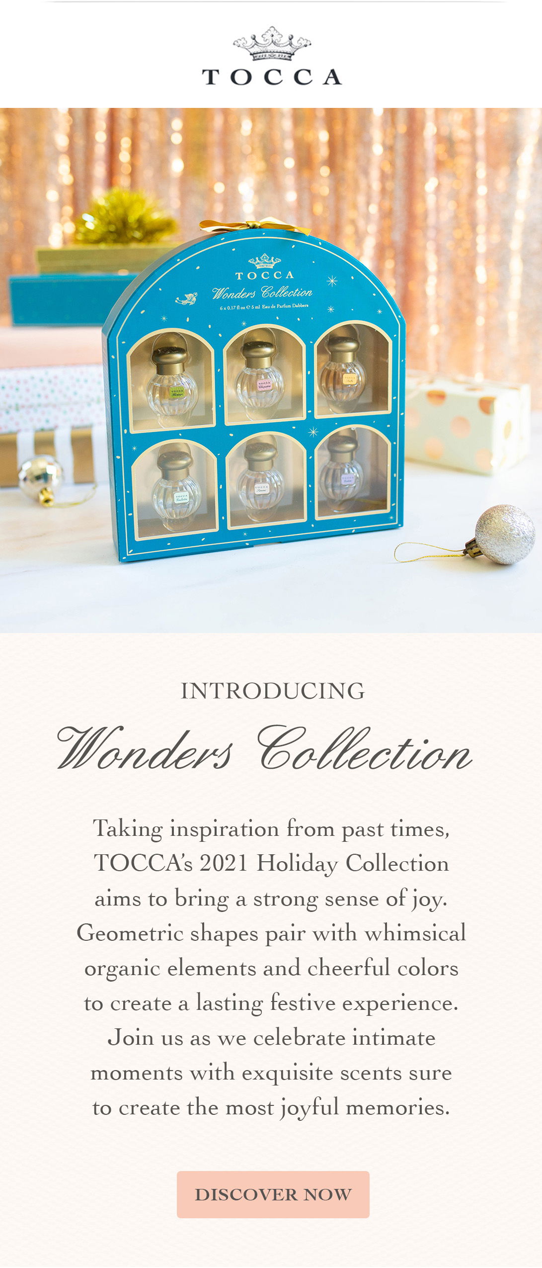 Tocca: Introducing TOCCA Wonders Collection | Milled
