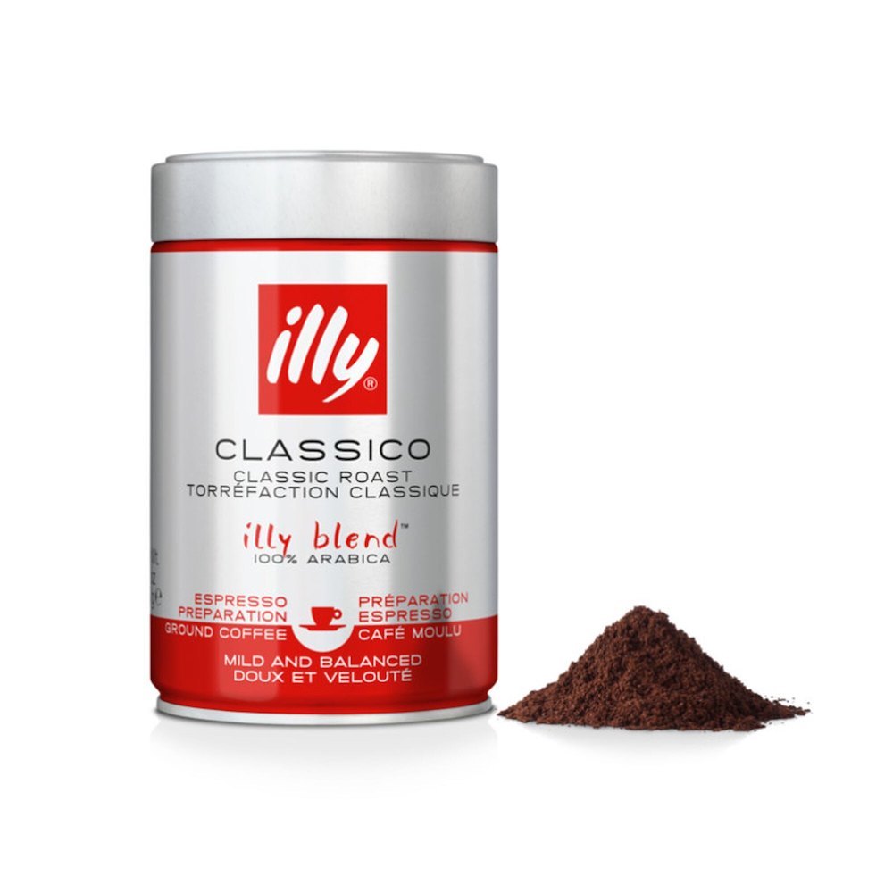 illy - gemalen koffie espresso - Classico (fijne maling)