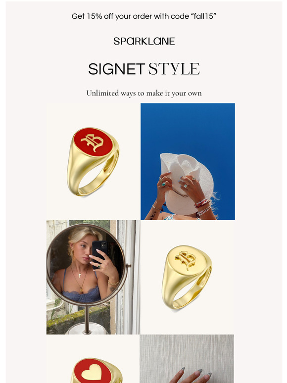 Our signature Signets