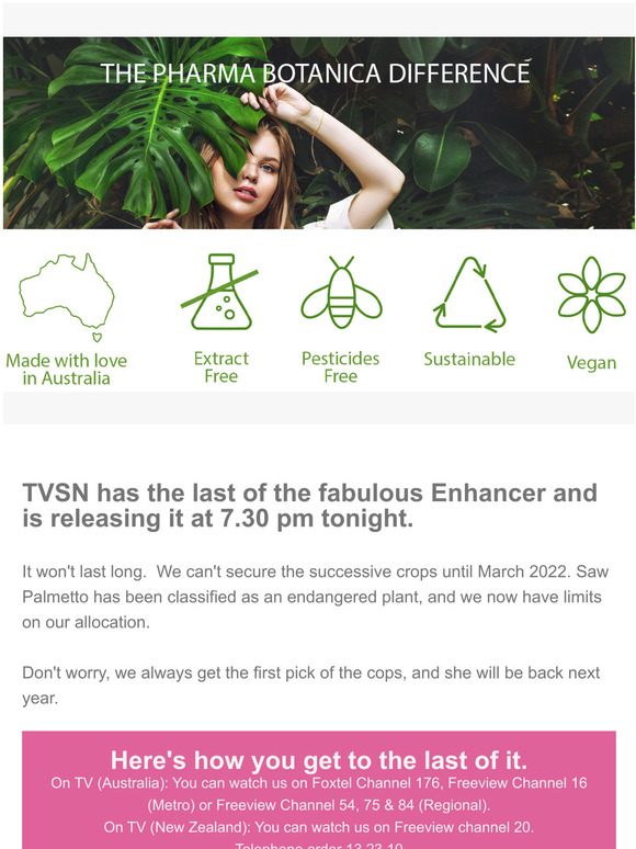 Pharma Botanica Enhancer Lovers you need to read this. Milled