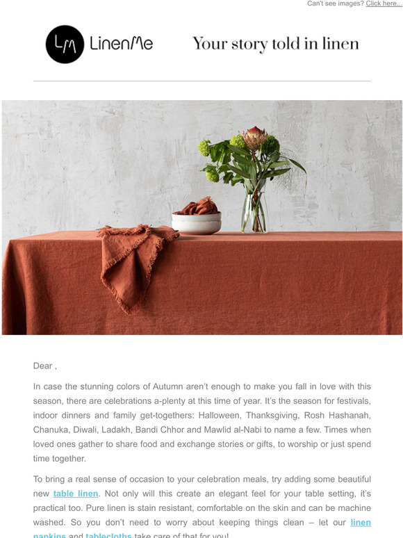 Fall in Love with our Elegant Fall Table and Kitchen Linens