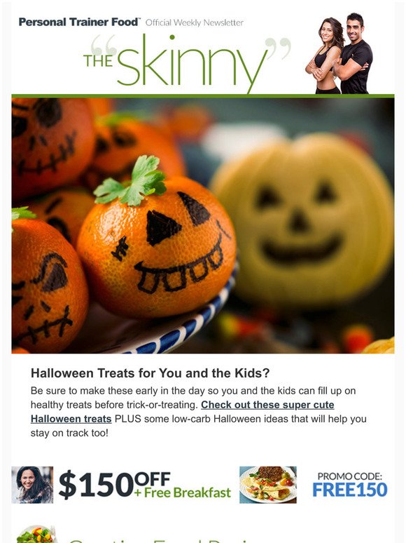 Halloween Treats for You and the Kids