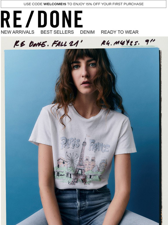 RE/DONE: Vintage Graphics: New Drop Of Collectible Tees | Milled