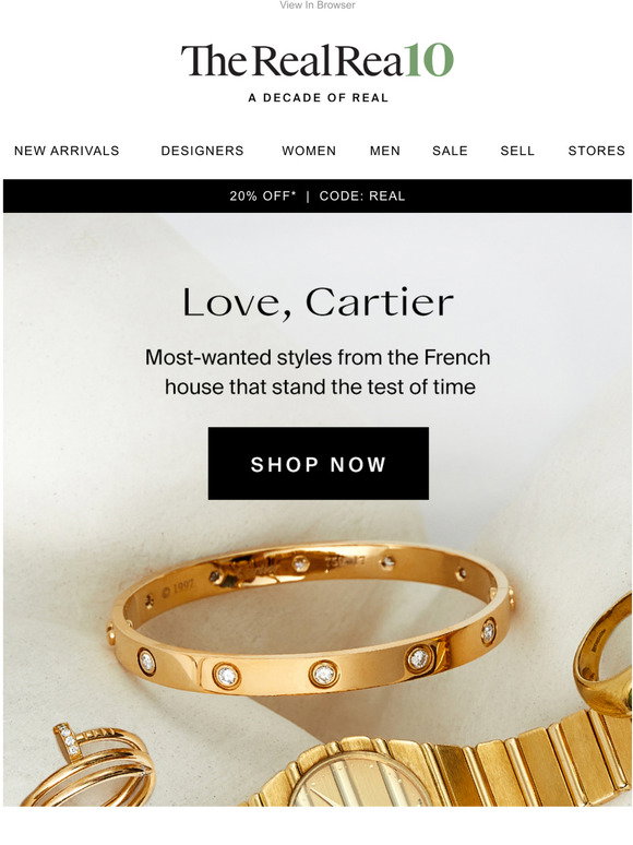realreal cartier
