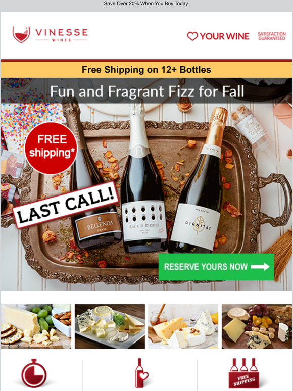 Down to the Last Sips- Fun and Fragrant Fizz for Fall: A Sparkling Wine Set of Cava, Prosecco & Cali North Coast 90 Point Bubbly