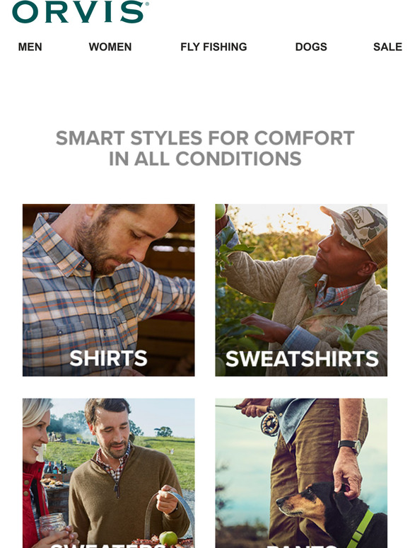 Orvis See our favorite shirts for fall. Milled