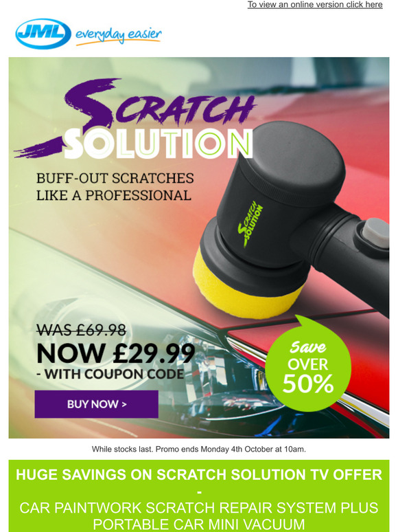 JML Direct Buff out scratches for 50 less Milled