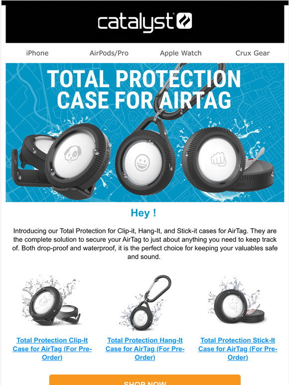 AirTag - Total Protection Case, Stick-It