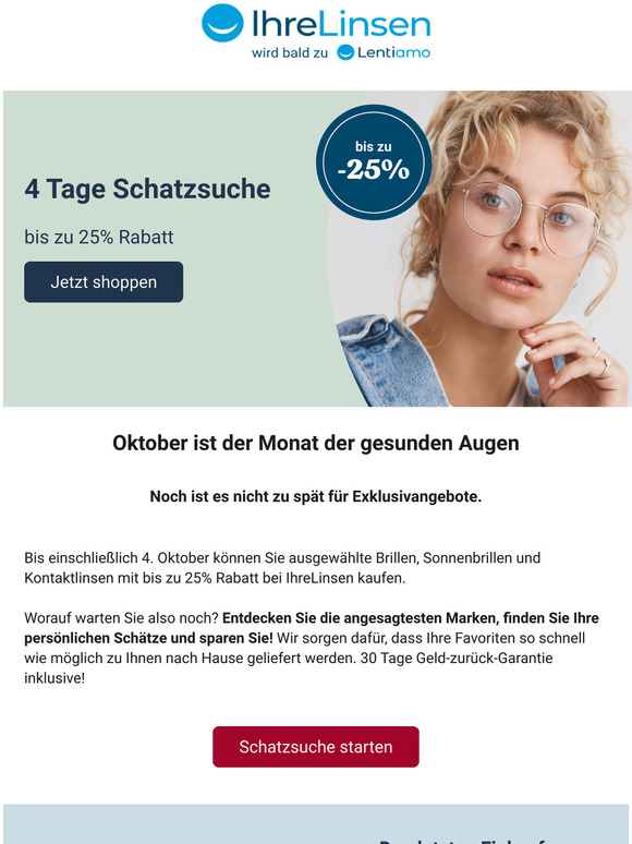 Nur heute  Bis zu 25% Rabatt