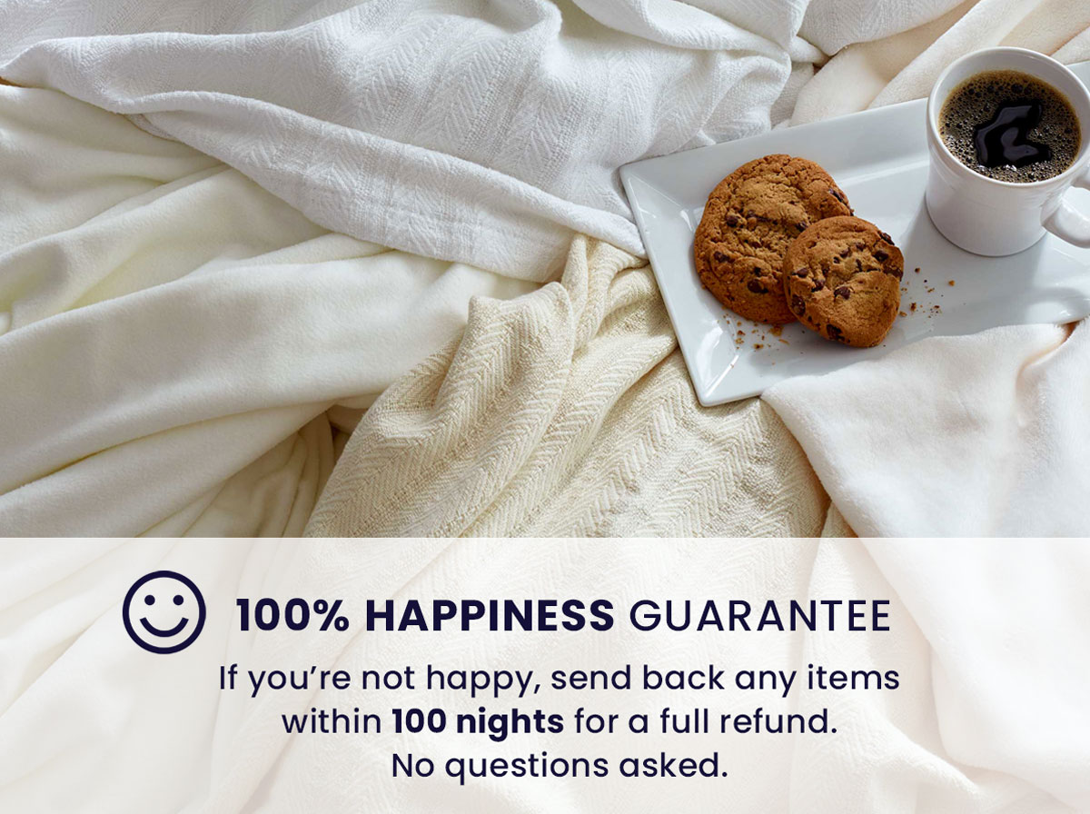 100% Happiness Guarantee