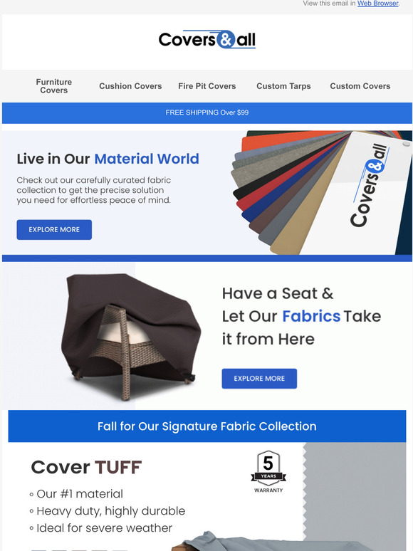 Covers and All (Canada) Fabrics Explained HowTo Get the Most of