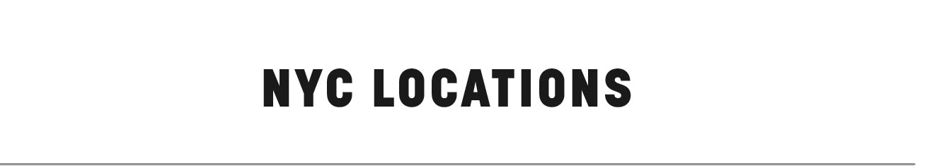NYC Locations