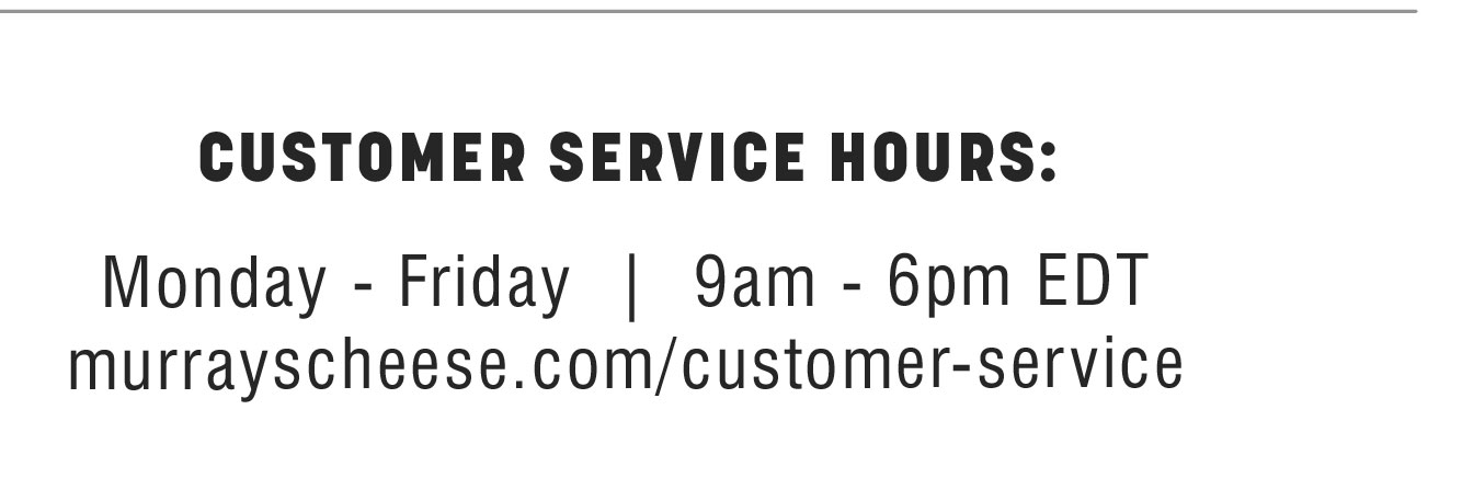  Murray's Cheese Customer Service