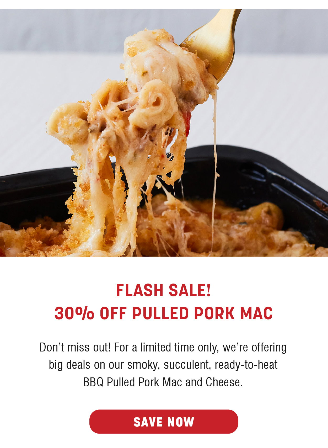 Murray’s Pulled Pork Mac and Cheese
