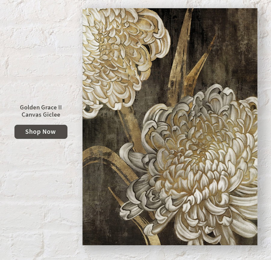 Golden Grace II Canvas Giclee 
