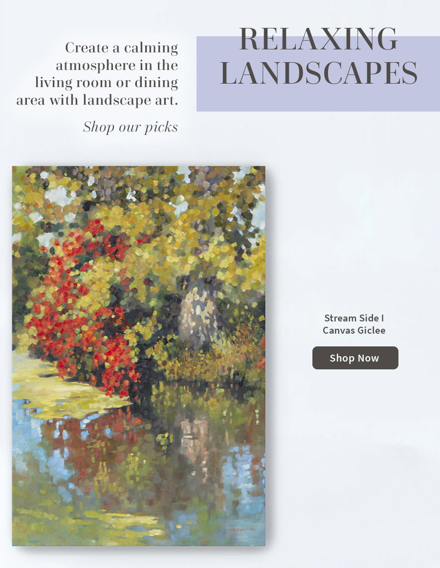 Stream Side I Canvas Giclee 
