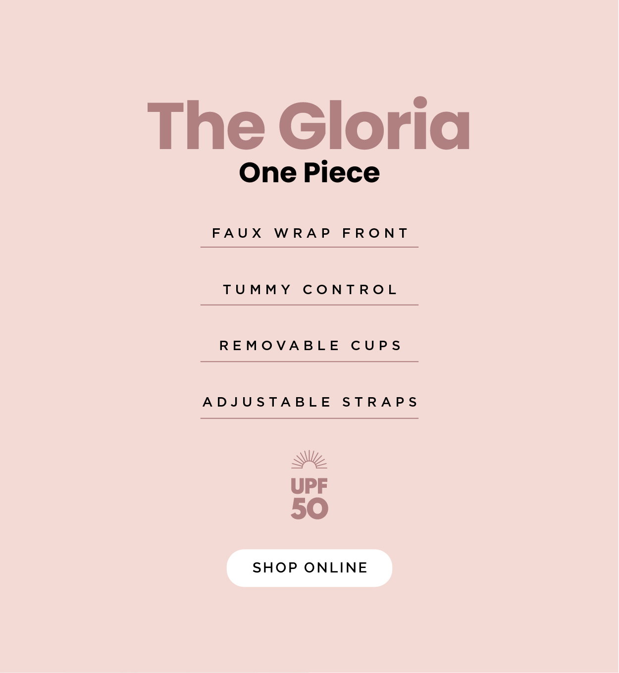 Jantzen Introducing The Gloria One Piece Milled